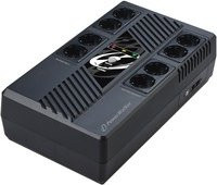 PowerWalker VI 600 MS USV in Schwarz mit USB-A Anschluss - Bild 1