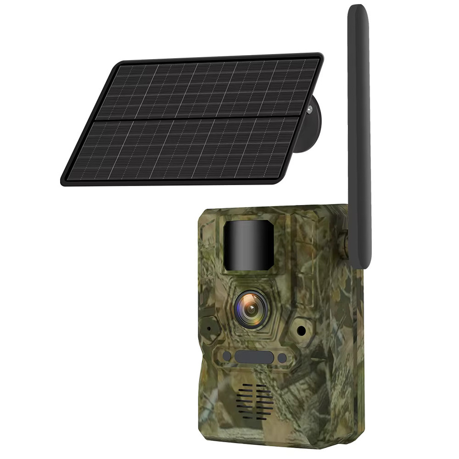 REHENTINT Wildlife Kamera mit 3MP Auflösung, 4G LTE Sim Karte, GPS und Solarpanel, Schwarz - Bild 7