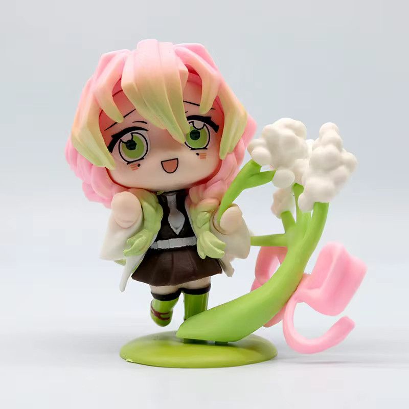 Bandai Demon Slayer Anime Figur Tanjiro Kamado und Nezuko Blindbox Multicolor - Bild 2