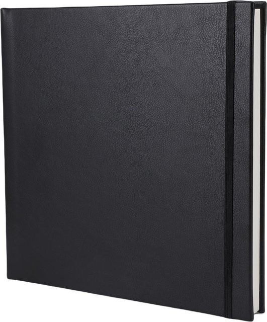 Litschi Aquarellbuch Papierblock in Black mit 30 Blatt, 300 g/m² für Trockene und Nasse Medien sowie Zeichnungen - Bild 1
