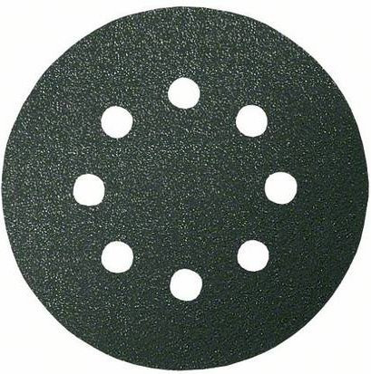 Bosch Best for Stone Exzenterschleifpapier mit Klett, gelocht, Körnung 320, Durchmesser: 125 mm, 5 Stück - Bild 1