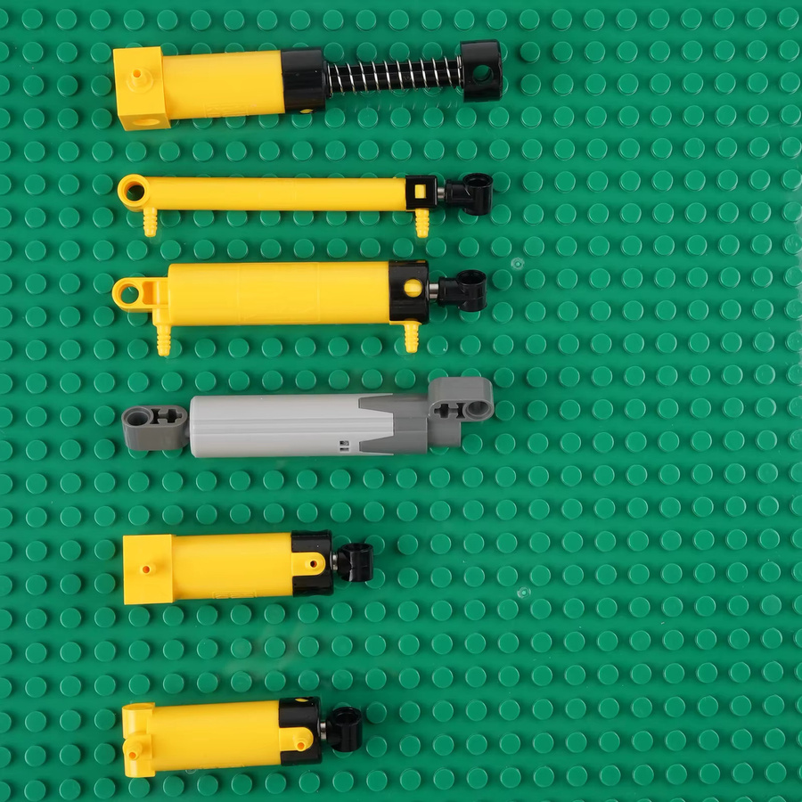 LEGO Technischer Schlauch Luftpumpe Tank Schubstange Hebel Schalter Kolben, Zubehör - Bild 1