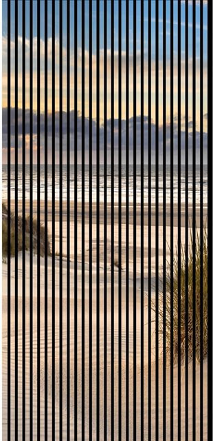 FN Acustico Akustikplatte Strand 2 aus PET und MDF, B/T/H: 1.133 x 19 x 2.400 mm - Bild 1
