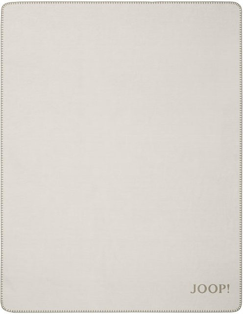 Wohndecke JOOP! MELANGE in Sand, Beige und Braun, Reversible Double Face, B/T: 200 x 150 cm - Bild 1