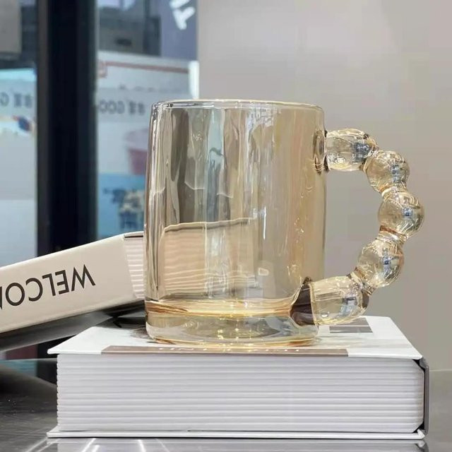 Kreative Bubble Glas Kaffeetasse im Europa-Stil von Yiran Furniture, transparent, 300 ml - Bild 1