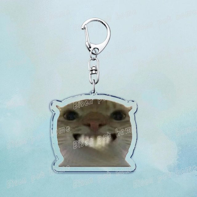 CHIC STUDIO Schlüsselanhänger Katze, black, Unisex - Bild 1