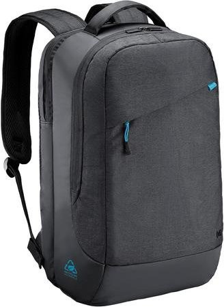 Lässiger Rucksack Mobilis in Schwarz aus recyceltem Polyester, B/T/H: 31,5 x 19,5 x 50 cm - Bild 1