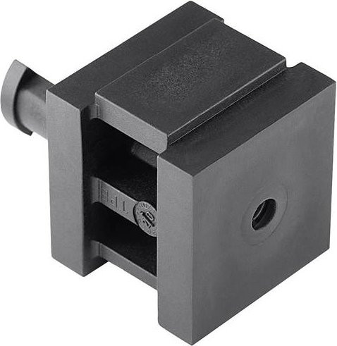 HellermannTyton Einfachtülle VP-S_4-5_Ins-sgl-PL-BK aus halogenfreiem Kunststoff in Schwarz, 20 Stück - Bild 1