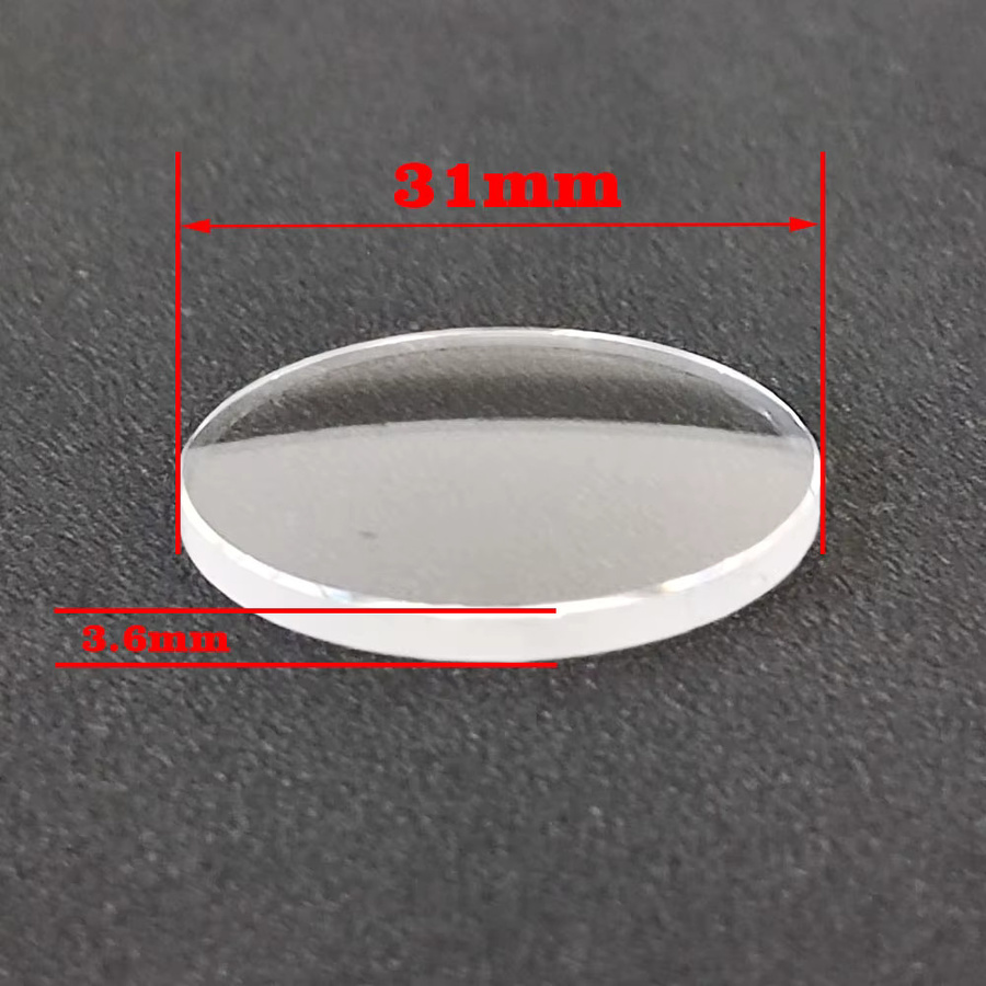 OUMASHI Uhrenglas Saphirglas, doppelt gewölbt, 31 mm * 3,6 mm, Unisex - Bild 3