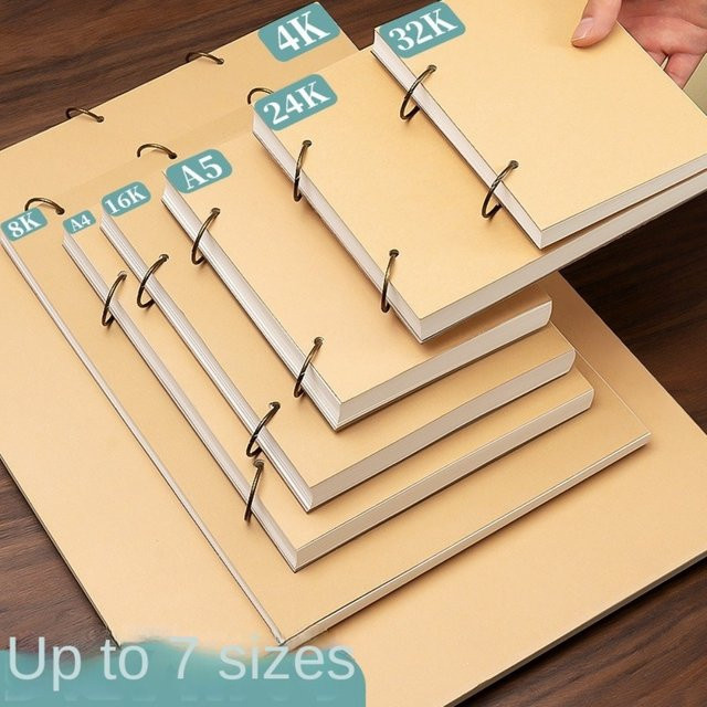 Professionelles Skizzenbuch mit losem Skizzenpapier für Bleistiftzeichnungen, A5 - Bild 1