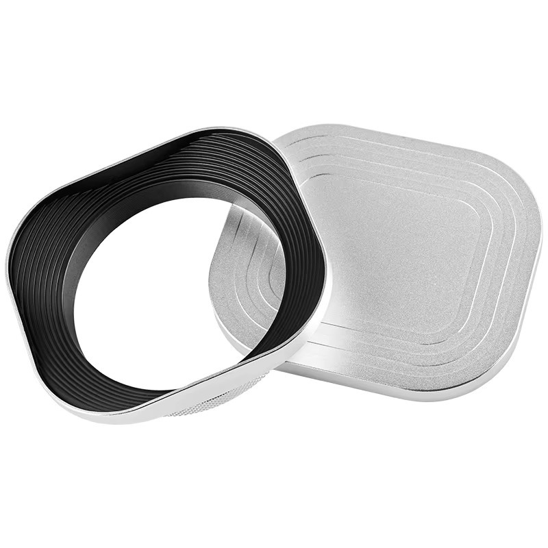 Quadratischer Lichtschutz aus Metall für Sony Fujifilm Sigma Tenglong Weizhuoshi Objektive mit 52 mm, 55 mm, 58 mm und 62 mm - Bild 1