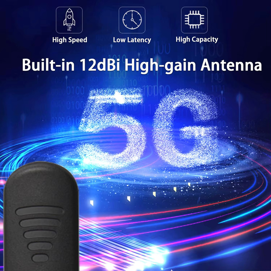 NOWEPOCH TS9 Magnetfußantenne für 5G 4G LTE GSM Router, 12 dBi, 600-6000 MHz, Schwarz, kompatibel mit Netgear AT&T Nighthawk M6 MR6110 Hotspots - Bild 5