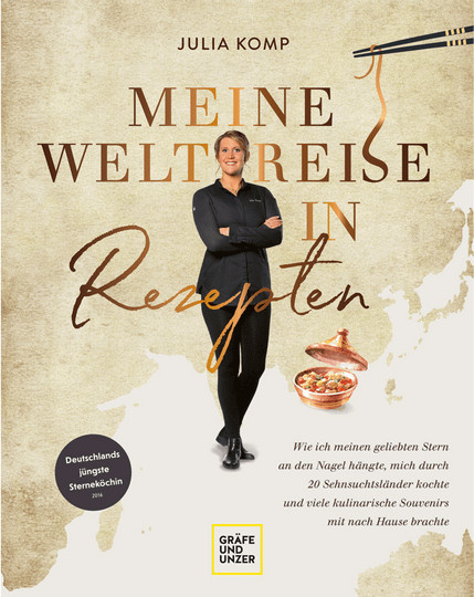 Meine Weltreise in Rezepten von Julia Komp, gebundene Ausgabe - Bild 1