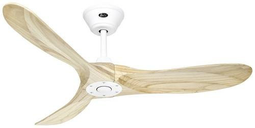 CasaFan ECO GENUINO 122 MW-NT Deckenventilator in Weiß Matt mit Fernbedienung und Winterbetrieb, Durchmesser: 122 cm, Höhe: 28 cm - Bild 1