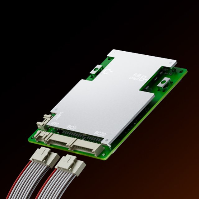 Jiabaida Smart BMS für E-Bike und Motorrad mit Bluetooth und UART, kompatibel mit LiFePO4 und Li-Ion (8S-20S, 24V-72V) - Bild 1