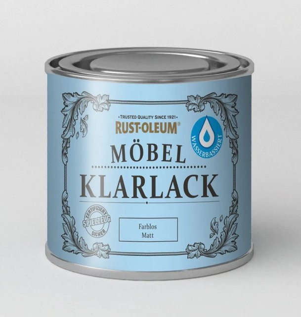 Rust-Oleum Möbellack Klarlack Transparent Satin-Matt 125 ml - Bild 1