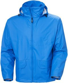 Helly Hansen Regenjacke Voss in Racer Blue mit PU-Stretch und Polyester - Bild 1