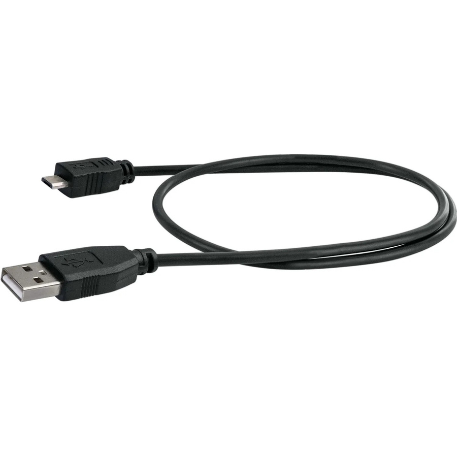 Schwaiger Micro USB Sync und Ladekabel USB 2.0 A zu USB Micro B in Schwarz - Bild 2