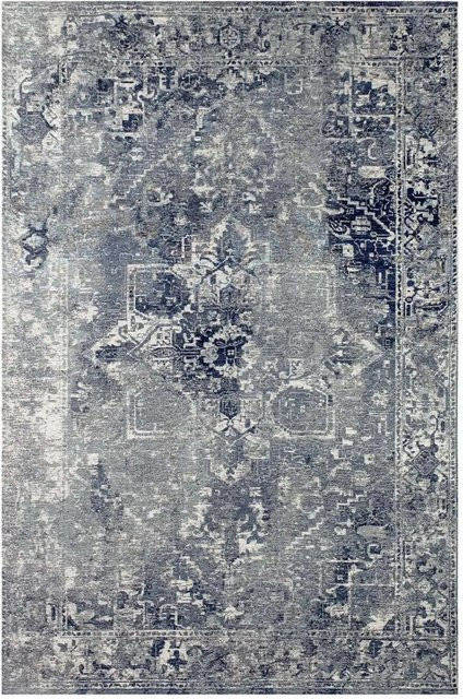 Lola&Moi Teppich Deep Blue in Blau, B/T: 240 x 340 cm - Bild 1