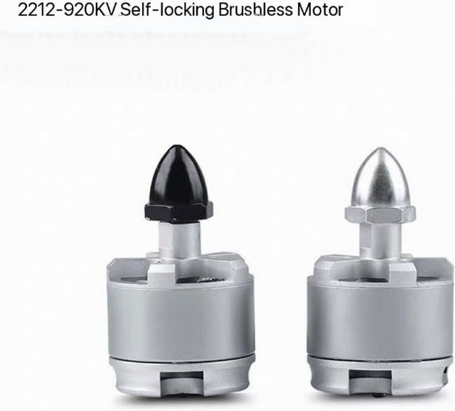 DJI 2212 920KV Brushless Motor CW CCW mit selbstsichernder Schraube in Silber für F330 F450 F550 RC Multicopter Quadcopter und FPV Drohnen - Bild 1