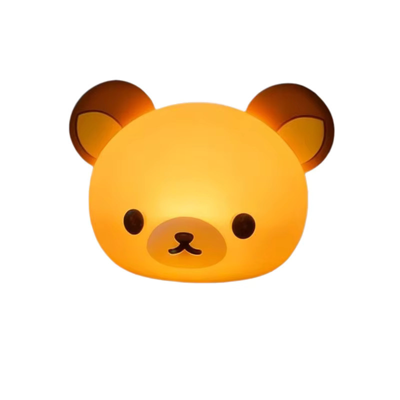 Rilakkuma Schreibtischlampe von Bandai in Gelb aus Silikon mit Dimmer und Touch-Funktion - Bild 4
