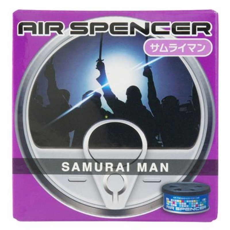 Air Spencer Auto Luft Samurai Mann A37 Eikousha Lufterfrischer Nachfüllpackung Schwarz 40g - Bild 3
