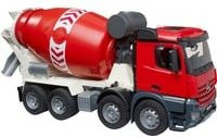 Bruder Mercedes Benz Arocs Betonmischer Baufahrzeug Modell in Rot - Bild 2