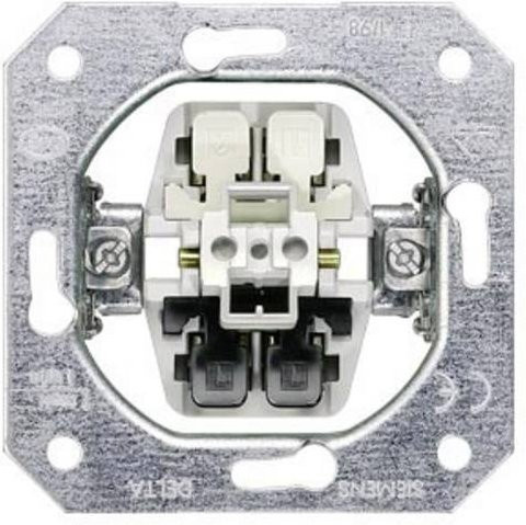 Siemens Jalousie-Schalter Delta Schalterprogramm, Farbe: Weiß - Bild 1