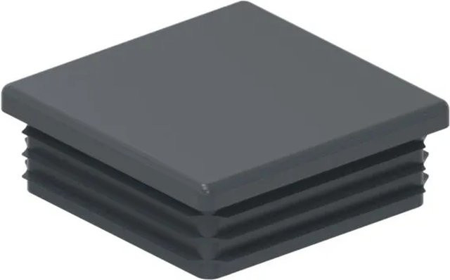 FeNau Kunststoffkappe für Quadratrohr, Farbe: Anthrazit, Maße: 60 x 60 mm, RAL 7016 - Bild 1