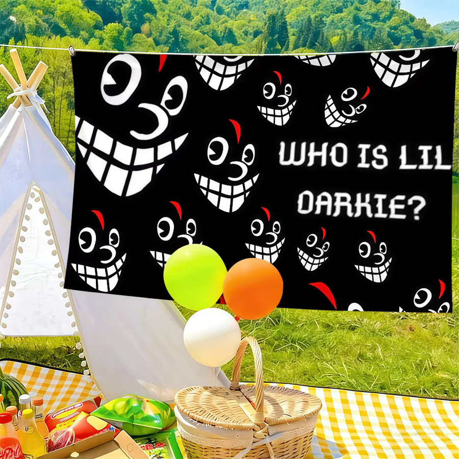 Lil Darkie Flagge als dekoratives Banner für Party, Club und Wandkunst - Bild 3