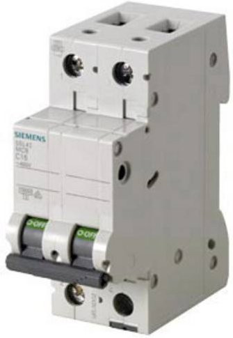 Siemens Leitungsschutzschalter 5SL4204-7 MCB 4A 400V in Weiß - Bild 1
