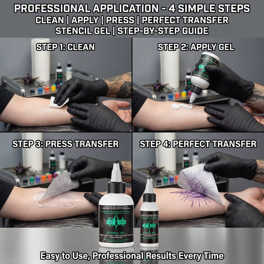 DMTATTOO Tattoo-Transfer-Gel, Schablonen-Gel - Bild 6