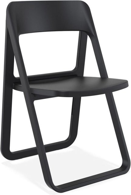 Légia Klappstuhl SLAG in Schwarz mit UV-beständigem glasfaserverstärktem Polypropylen, B/T/H: 48 x 52 x 82 cm - Bild 1