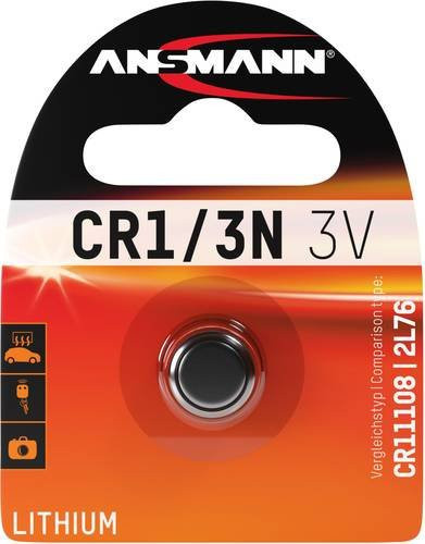 Ansmann Lithium Knopfzelle CR 1/3 N 3V CR1110 - Bild 1
