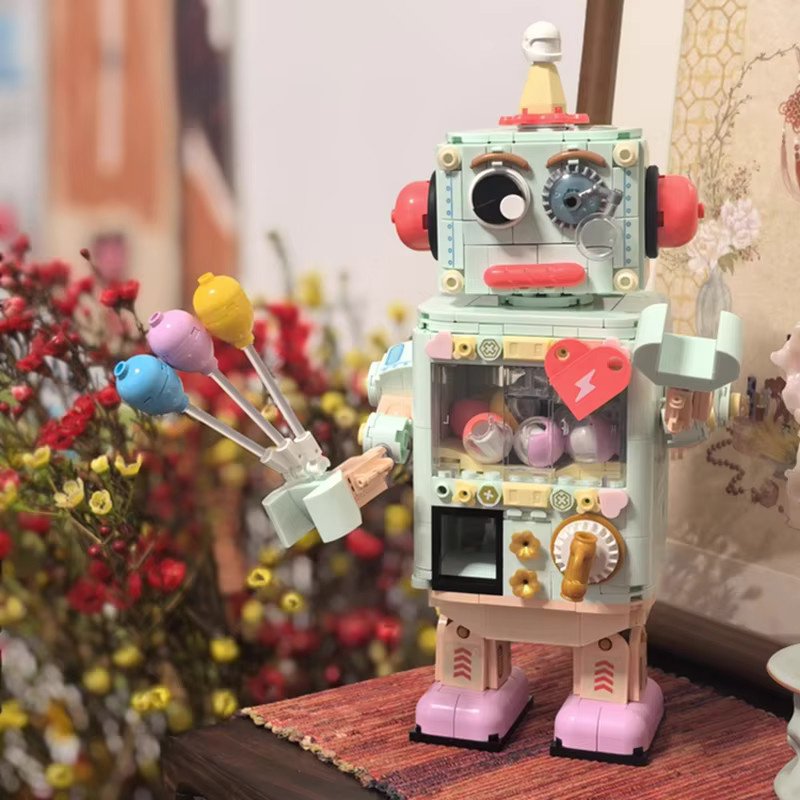 JAKI Gashapon Roboter-Bausteine, Montagespielzeug, Set - Bild 4