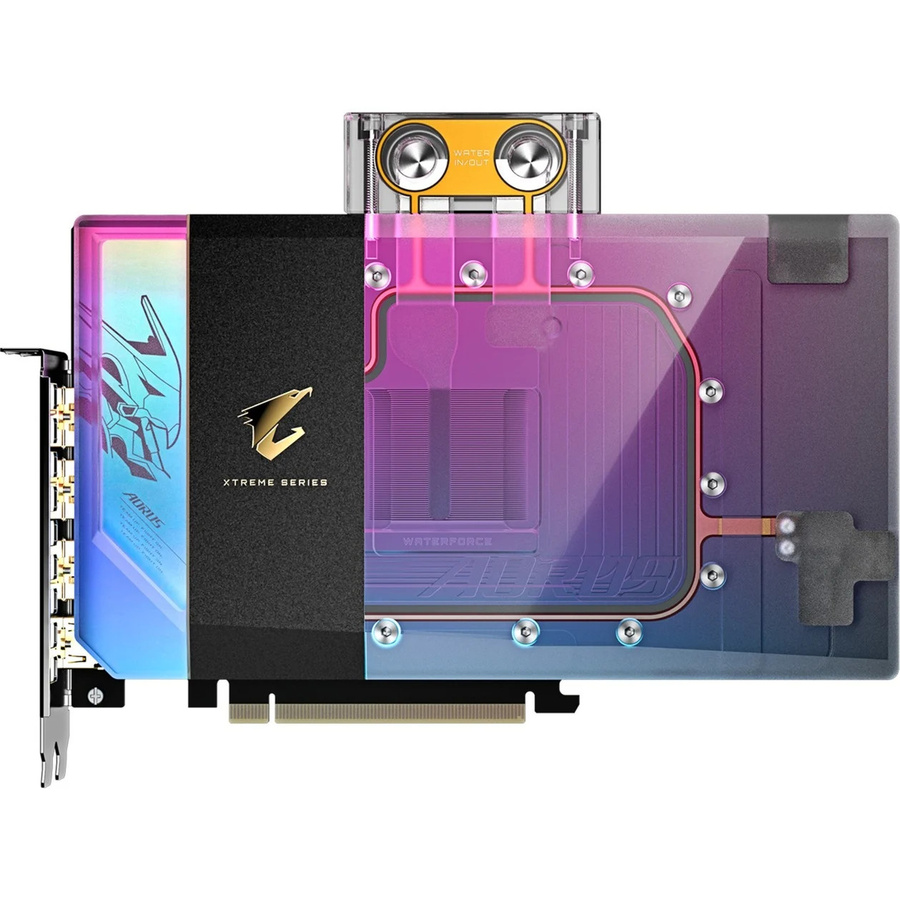 Gigabyte AORUS GeForce RTX 5090 XTREME WATERFORCE WB 32G Gaming-Grafikkarte mit 32 GB GDDR7 in Multicolor - Bild 1