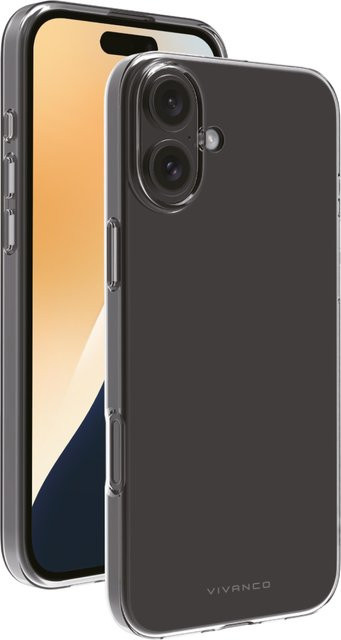 SUPER SLIM Cover Handyhülle für Apple iPhone 16 Plus in Transparent oder Schwarz - Bild 1