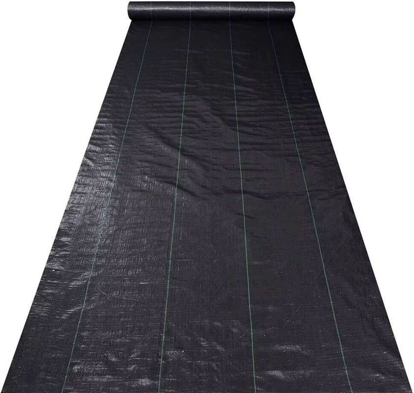 Robuste Unkrautbekämpfungsmatte in Schwarz zur Schädlingsbekämpfung und zum Pflanzenschutz als rutschfeste Außenmatte mit B/T: 60 x 60 cm - Bild 3