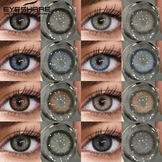 EYESHARE Jahreslinsen farbig, 2 Stück - Bild 1