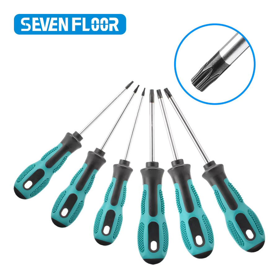 Agiiman Torx Magnetisches Präzisions-Schraubendreher Set für Sicherheits-Controller und Wartungsarbeiten, Mehrfarbig - Bild 2