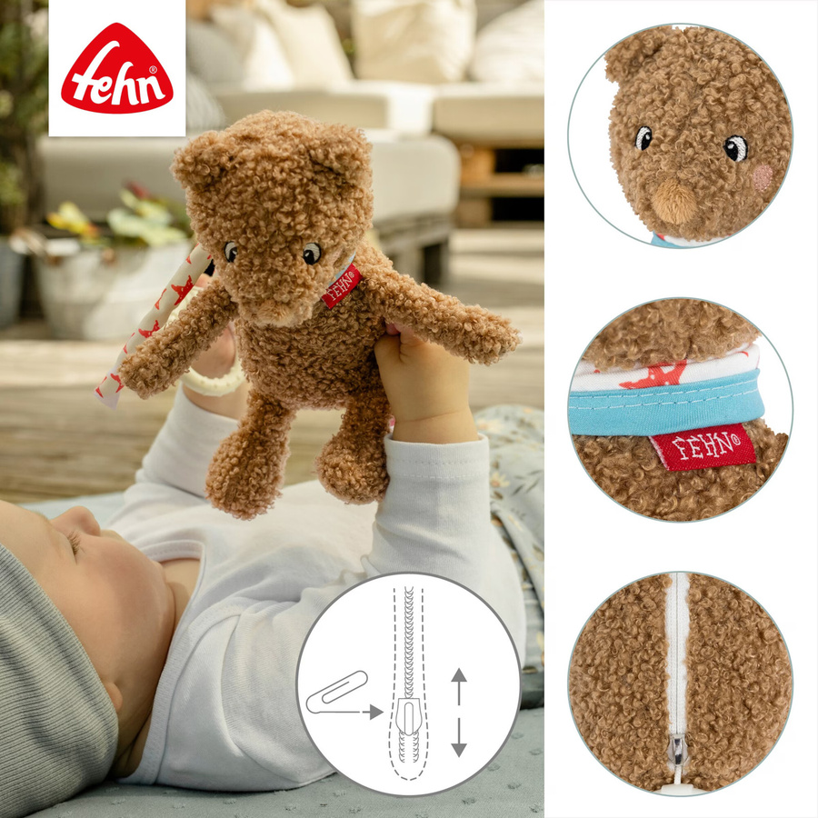 Fehn Bär Fred Mini-Spieluhr ab Geburt braun - Bild 2