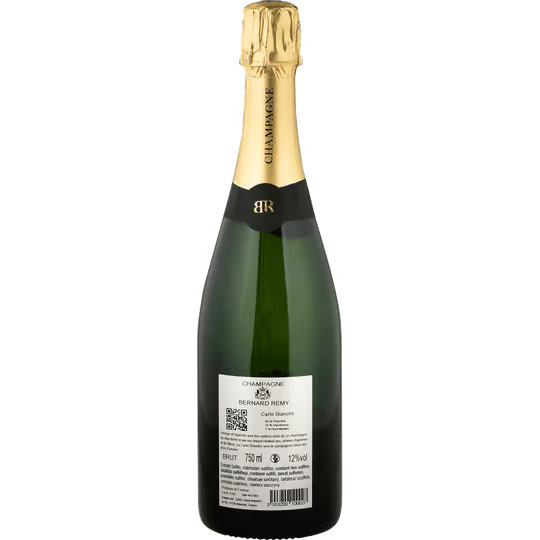 Bernard Remy, Carte Blanche, Champagner, trocken, 12 x 0,75 l - Bild 2
