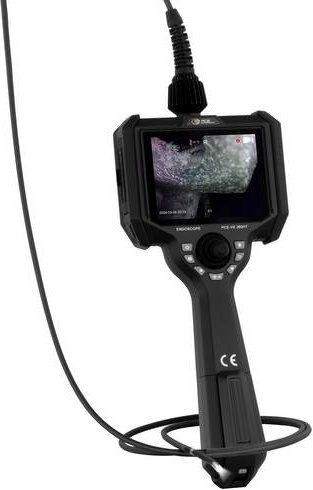PCE Instruments Endoskopkamera PCE-VE 260HT in Schwarz mit 4-Wege Kamerakopf, 2 m Kamerakabel, 6 mm Kamerakopf Durchmesser, HDMI und Speicher sowie IP67 Schutzklasse - Bild 1