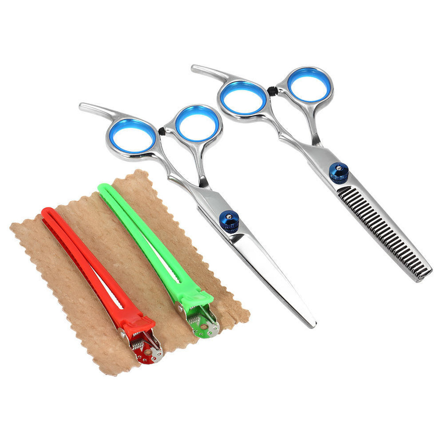 Salon-Haarschneiden-Effilierschere-Friseurscheren-Friseurwerkzeug-Set - Bild 2