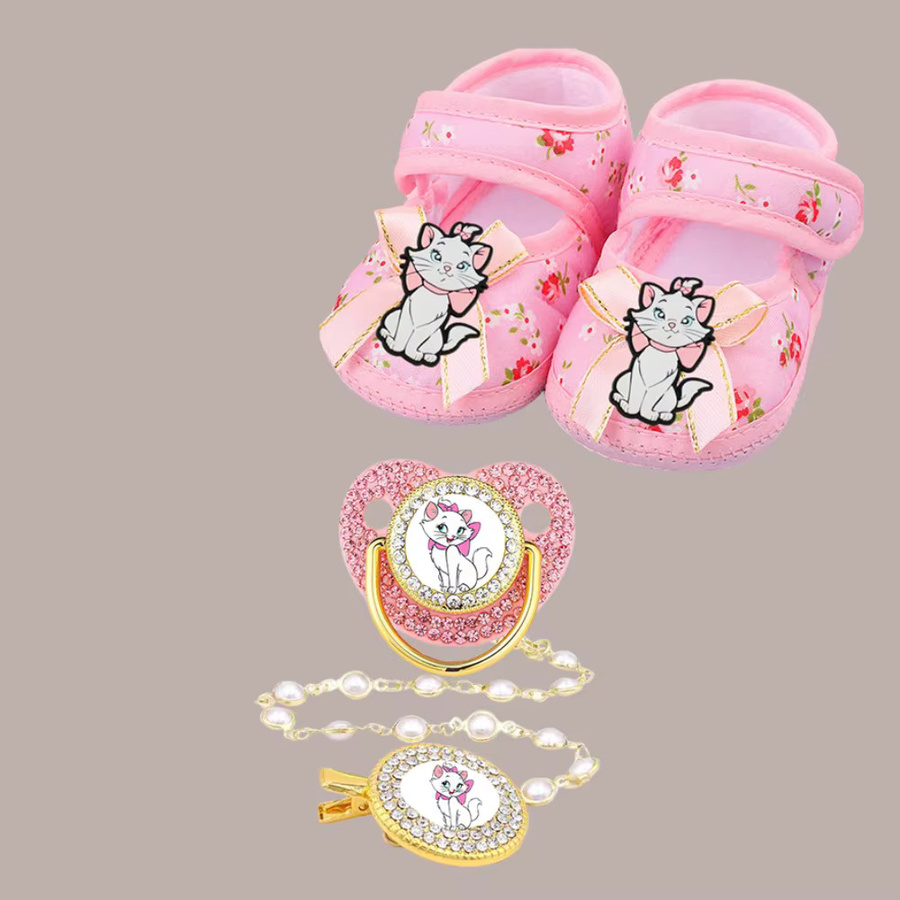 Disney Schnuller mit Cartoon-Mustern in Pink, BPA-frei - Bild 1