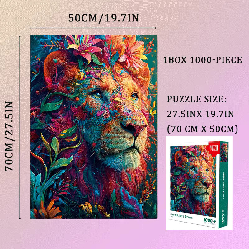 MaxRenard Majestätischer Löwe, Puzzle, 1.000 Teile - Bild 4