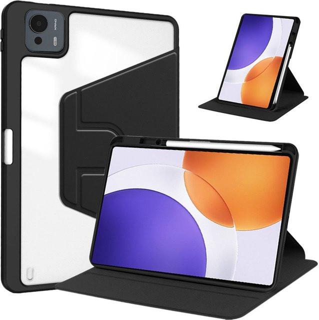 Xiaomi Pad 7S Pro 12,5 Zoll Schutzhülle aus Leder mit Rotationsfunktion und Stifthalter in Blau oder Schwarz - Bild 1