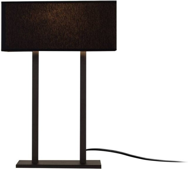 Opviq Tischleuchte aus Metall in Schwarz für Schreibtisch, Wohnzimmer oder Büro, E27, B/H/T: 15 x 52 x 35 cm - Bild 1