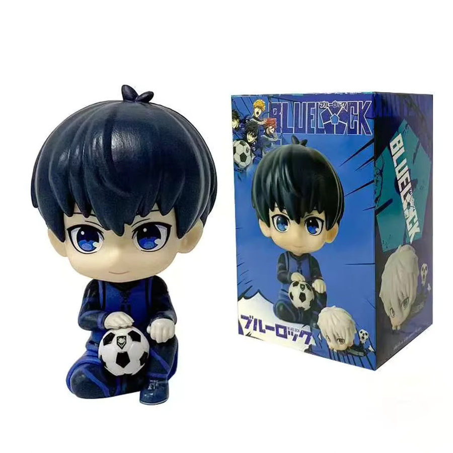 Bandai Blue Lock Nagi Isagi Yoichi, Sitzende Actionfigur Puppe, Einzelfigur - Bild 4