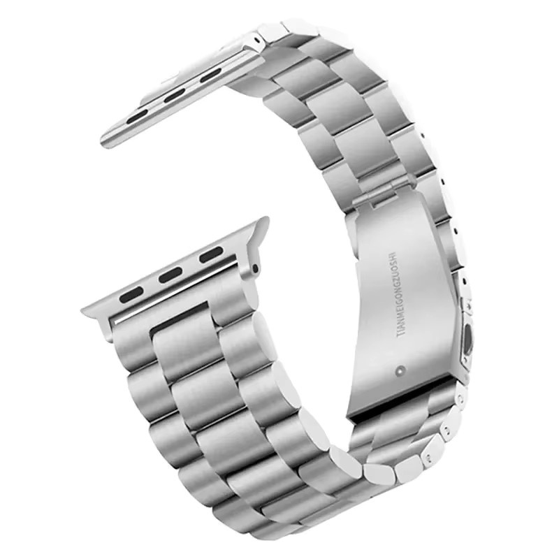 Uhrenarmband Edelstahl, Silber, Unisex - Bild 2